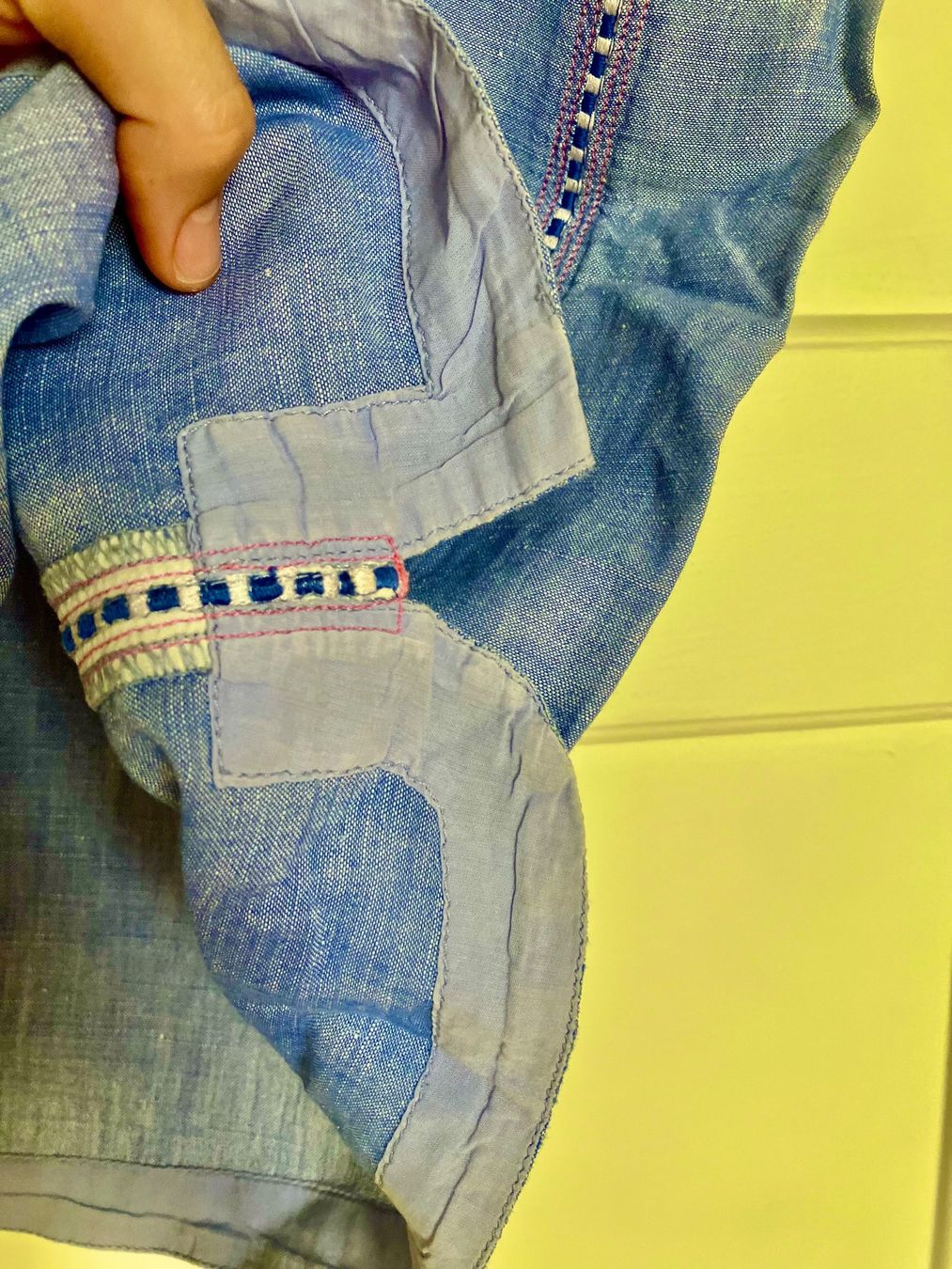 J.Crew Top: Blaues J. Crew Top aus Leinen, Gr. 0 – Usato da Zürich venduto da mou_j96c 4