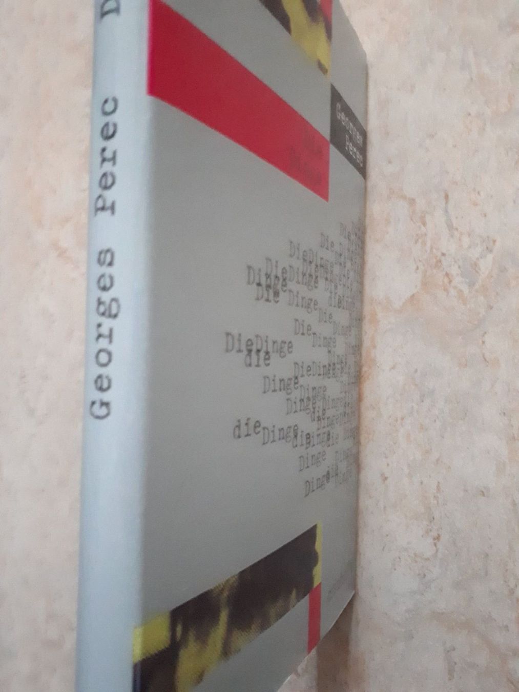 Libri: Georges Perec  Die Dinge. – Usato da Basel venduto da Alacant 2
