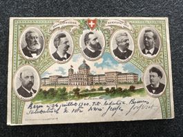 Bundesrat 1900 Litho Amstein