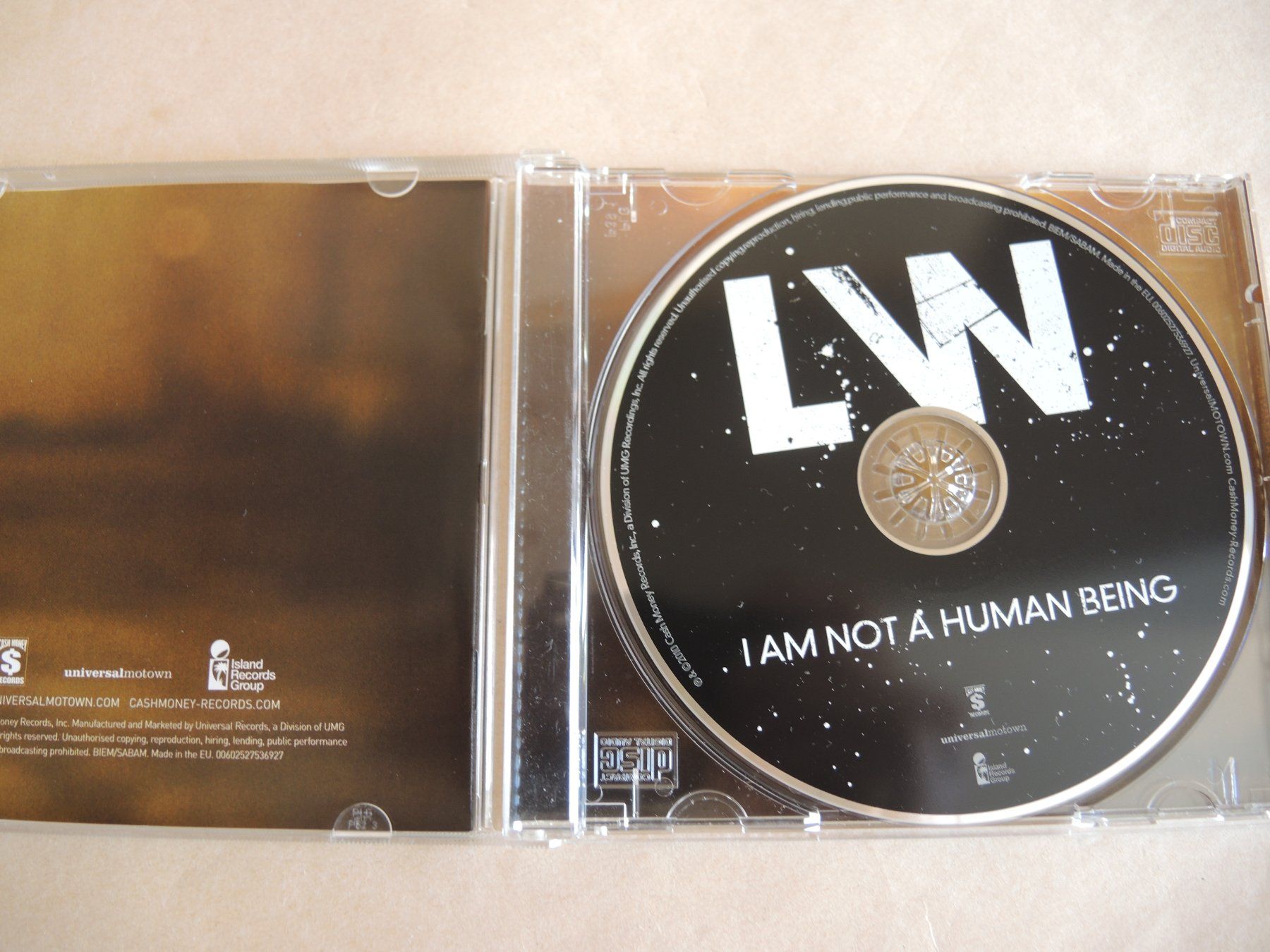 CD: CD - Lil Wayne – I Am Not A Human Being – Usato da Rorschach venduto da maeck8 2