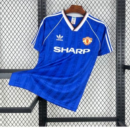 Trikot Retro Manchester United 88-89 Away, NEU, Grösse L,