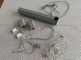 Lego Technik Motor Set mit Batteriebox Licht Kabel selten