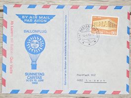 CL21 Enveloppe + Timbre Suisse 1969