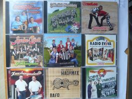 9 CD Sammlung Various Schweizer Volksmusik & Schlager