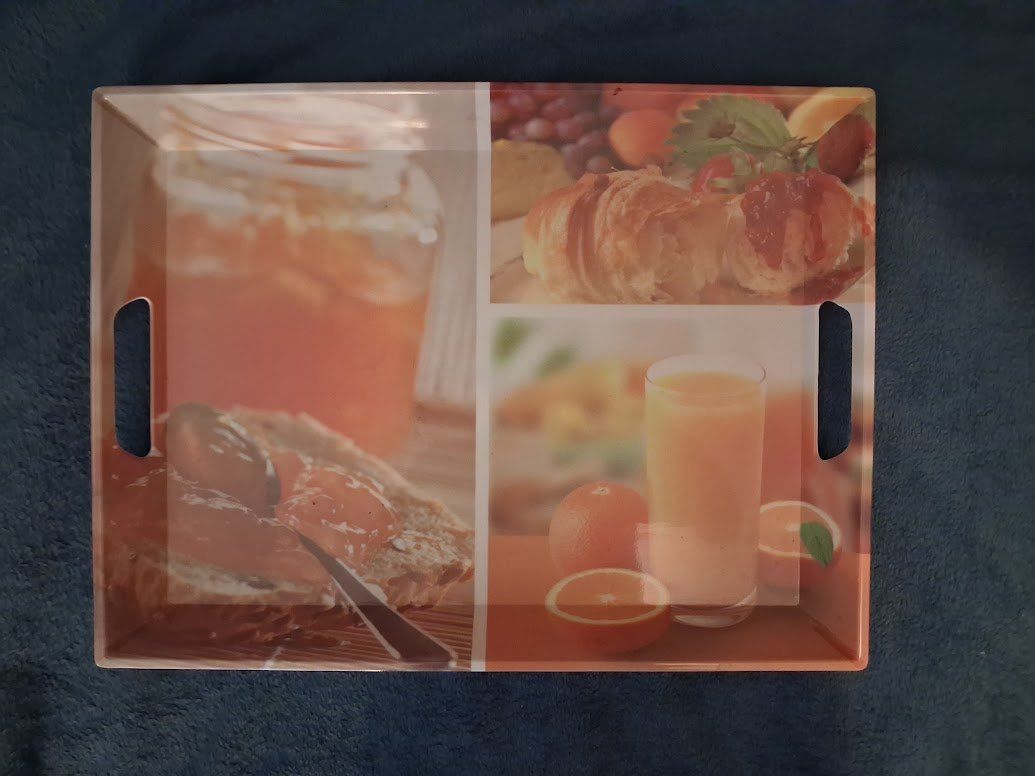 Pareti & Soffitti: Plateau repas motif "breakfast" – Nuovo (secondo la descrizione) da Genève venduto da Bell-47