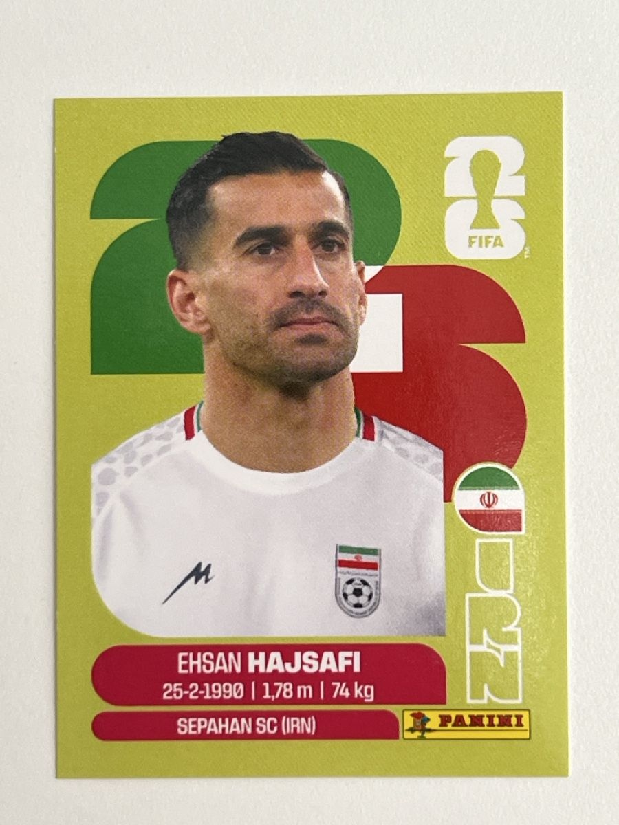 Panini Sammelbilder & Trading cards: FIFA World Cup 2026 Sticker Ehsan Hajsafi Iran United Editio – Neu und originalverpackt aus Grüt (Gossau ZH) von BOOOTSY