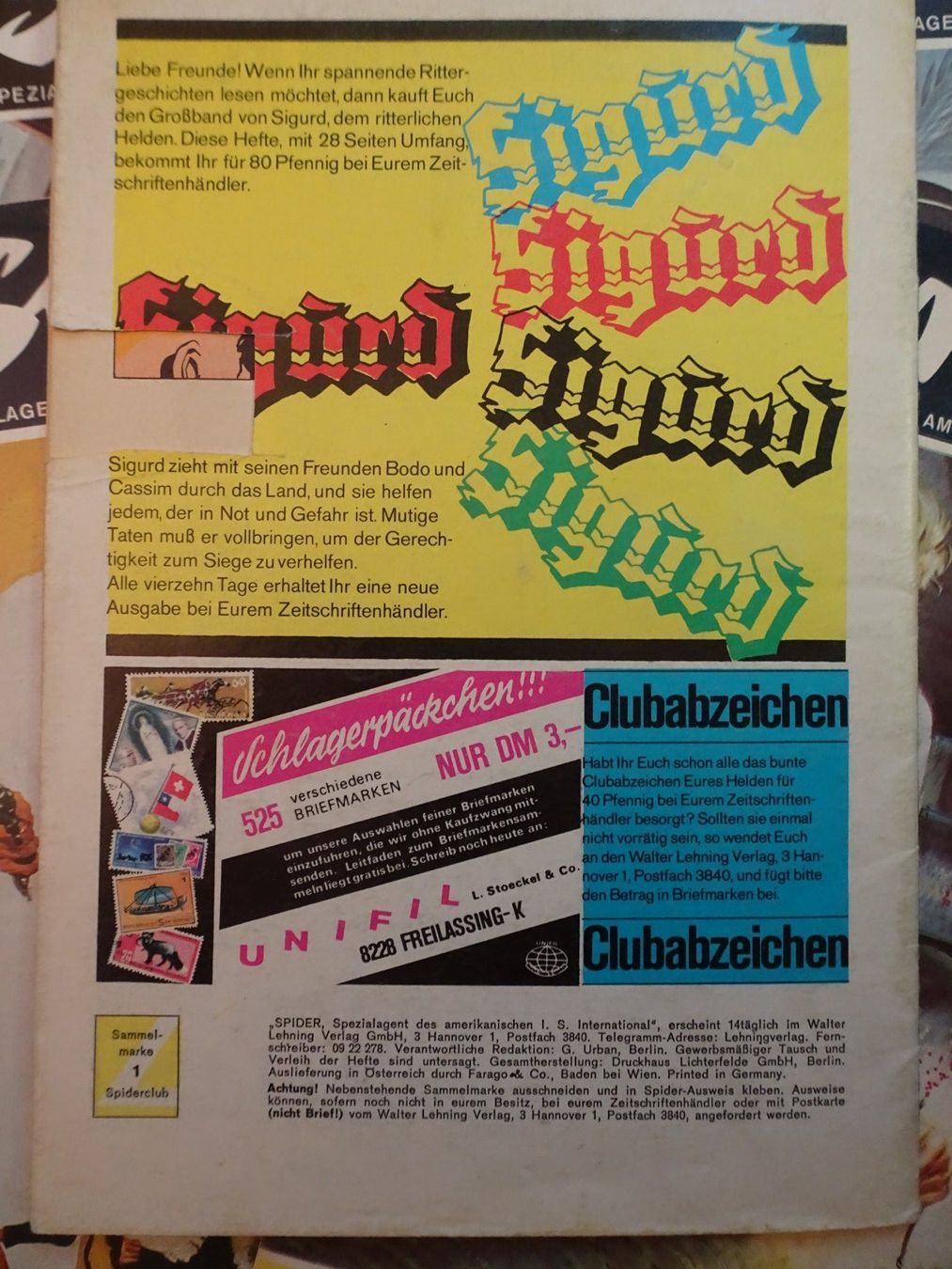 Fumetti: Spider Comic Heft 1-12, guter Zustand – Usato da Schönenwerd venduto da schnitzunddrunter 1
