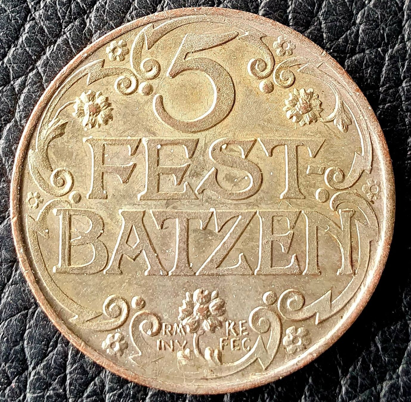 Toutes les monnaies: 5 Festbatzen 1927 – D'occasion à Egerkingen par Acc1