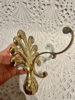 Grosser Messing Kleiderhaken Wandhaken 900 Gram (1)