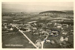 Gurbrü   BE  ( Fliegeraufnahme )      um  1955