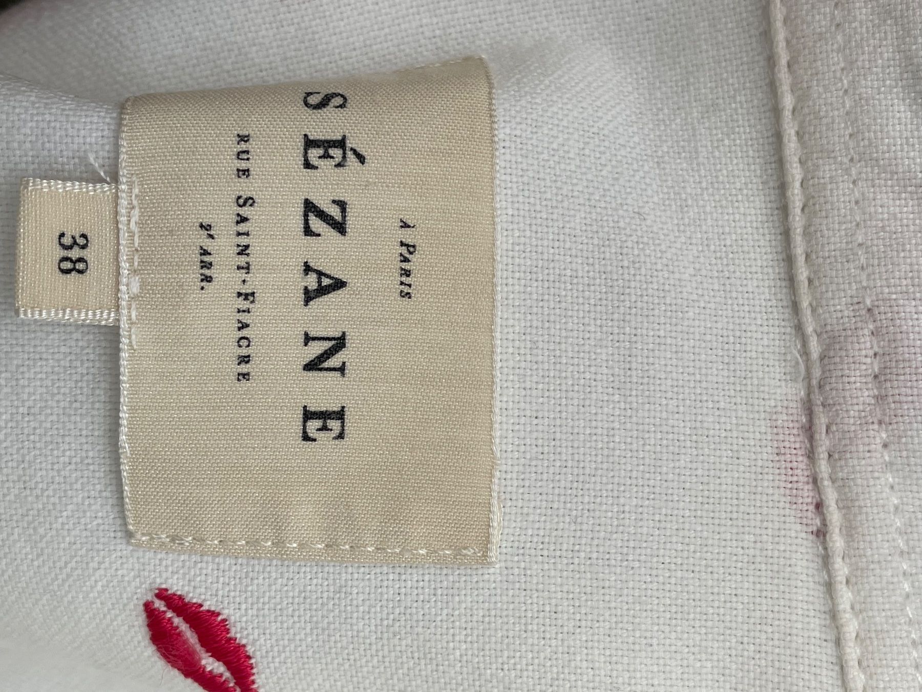 Sezane Camicette: Schöne SEZANE Bluse 38 Cotton – Usato da Zürich venduto da Pamuk04 6