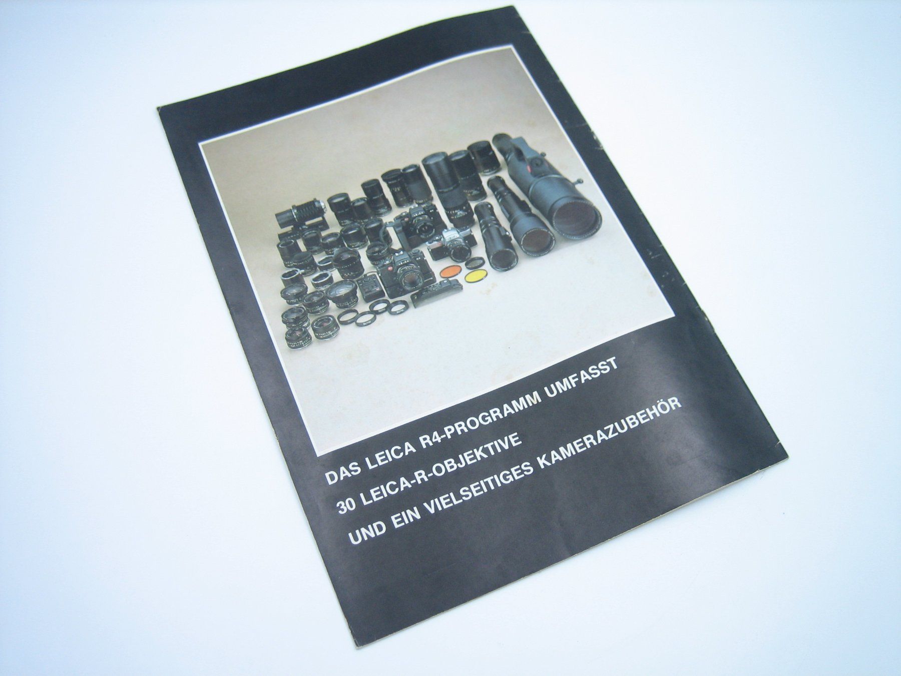 Leica Documenti: Leica R4 System alter Prospekt/Katalog – Usato da Zürich venduto da Tomi118 7