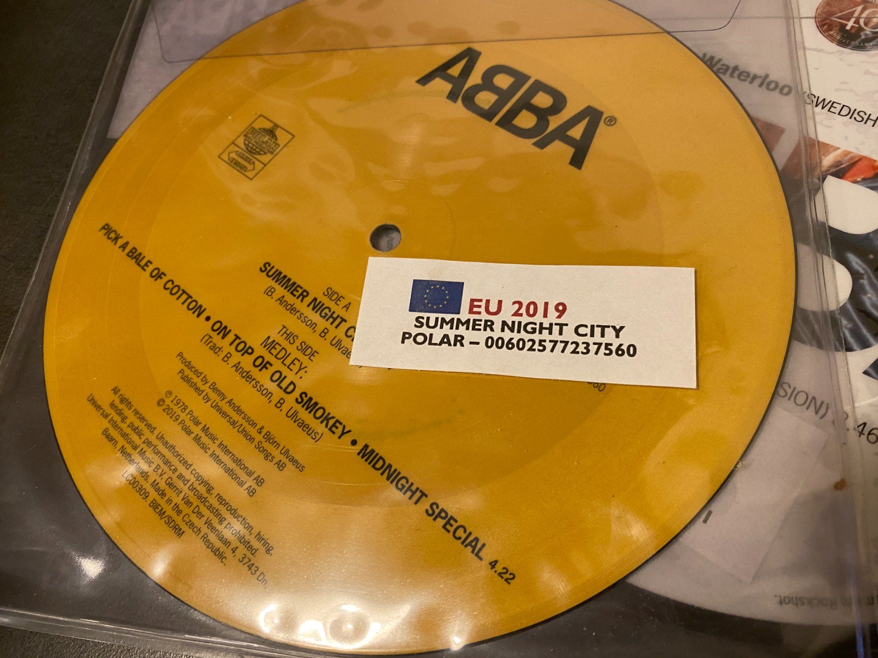 Schallplatten: ABBA - 2x Vinyl Single Picture-Disc – Neu (gemäss Beschreibung) aus Basel von VinylLover68 6