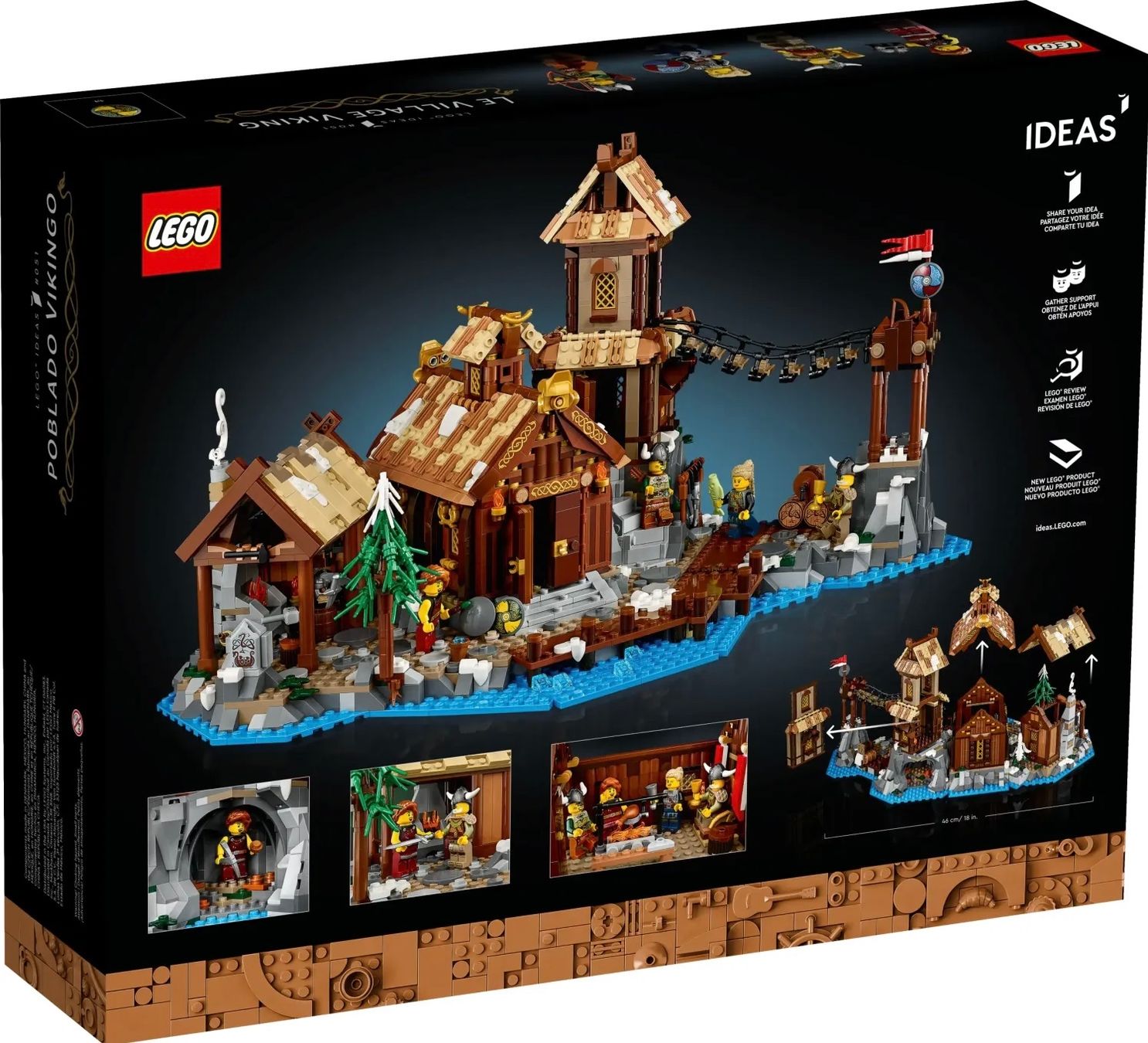 Lego Baukästen: 💥LEGO Ideas 21343 Wikingerdorf NEU – Neu und originalverpackt aus Galgenen von Krdshop 1