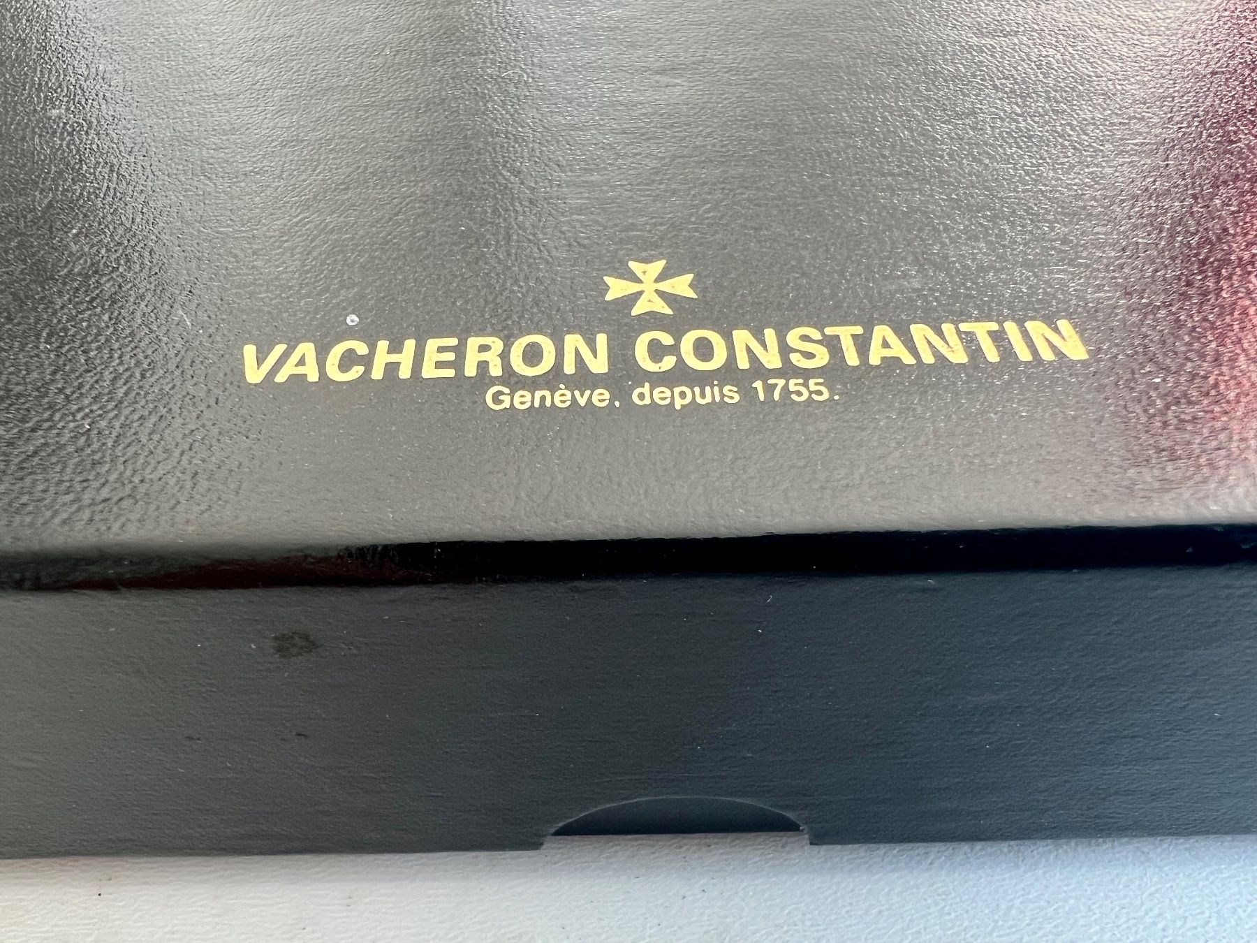 Vacheron Orologi: VACHERON CONSTANTIN vintage long black outerbox – Usato da Mont-sur-Lausanne venduto da vmi_ym5l 3
