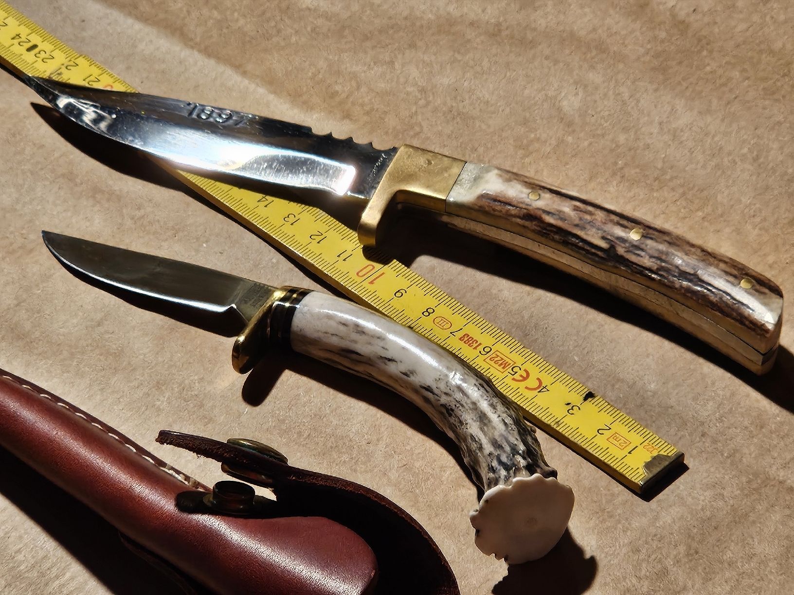 Zubehör: ZWEI MESSER WOLVERINE USA / MALCBERRY ENGLAND – Neu (gemäss Beschreibung) aus Maschwanden von OliverM05
