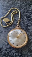 VINTAGE tolle Sackuhr  Dugena . 17 Jewels Antichoc mit Kette