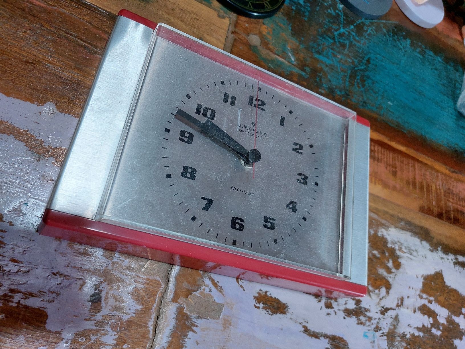 Junghans Uhren: Junghans Ato Mat, Wanduhr – Defekt aus Winterthur von Belzarek 1