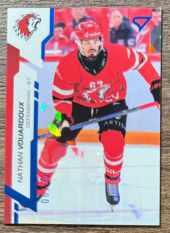 Sportzoo Carte collezionabili: Nathan Vouardoux  (260) Blue 06/30 – Usato da Herisau venduto da Herisauar