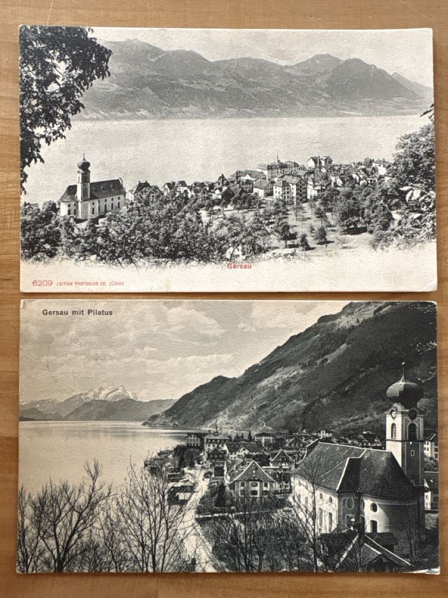 Cartoline postali: AK von Gersau – Usato da Rümlang venduto da Brieftaube1
