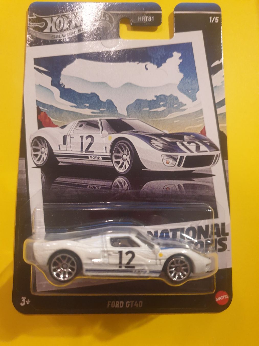 Hot Wheels Modellini d'auto: Hot Wheels FORD GT40 – Nuovo e nell'imballaggio originale da Oftringen venduto da Rotor 1