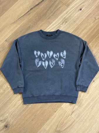 Pull ANINE BING cœur sweat-shirt taille S