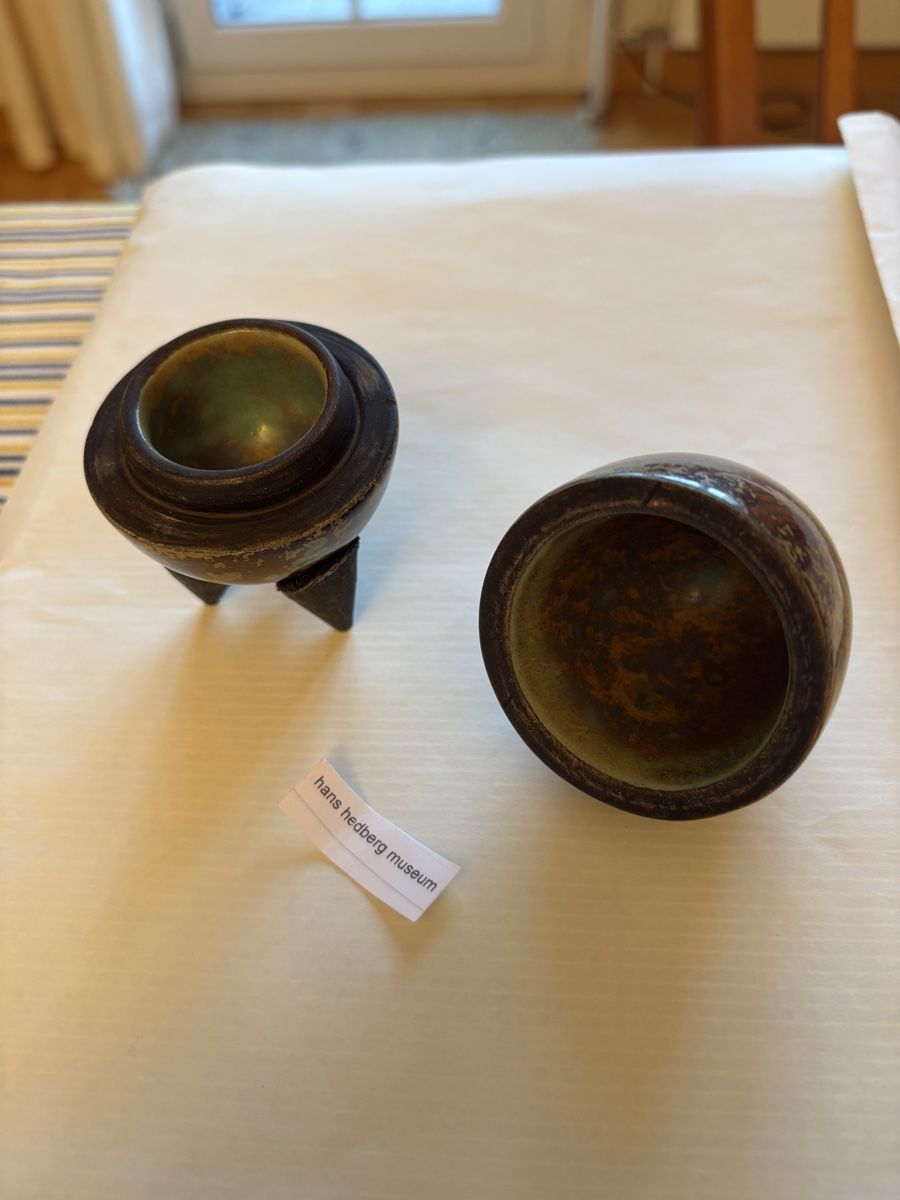 Tutte le decorazioni: Fayence-Ei mit Deckel von Hans Hedberg – Usato da Zürich venduto da steuer2014 2