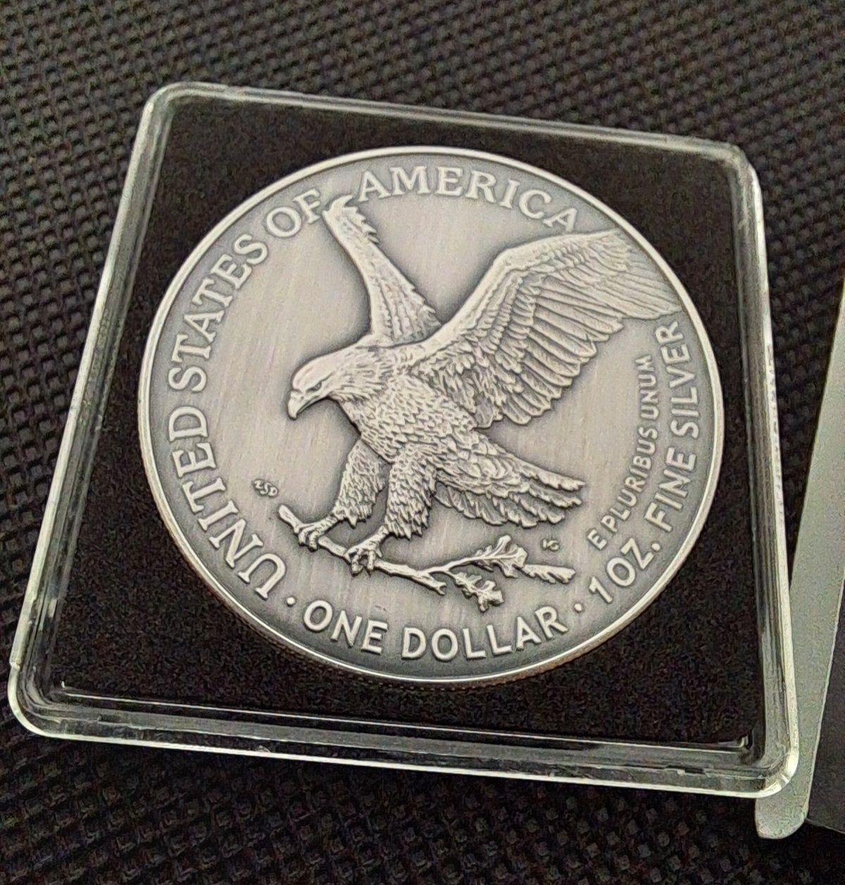 Tutti le monete: 1 OZ Silber American Eagle USA, Lim: 300 Stk – Nuovo e nell'imballaggio originale da Weinfelden venduto da shopping-island 1