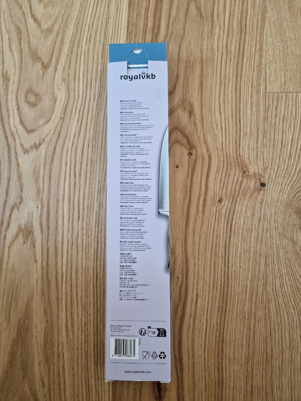 Coltelli da cucina: Küchenmesser royal vkb – Nuovo e nell'imballaggio originale da Eschenbach SG venduto da SanFranciscoCalifornia 1