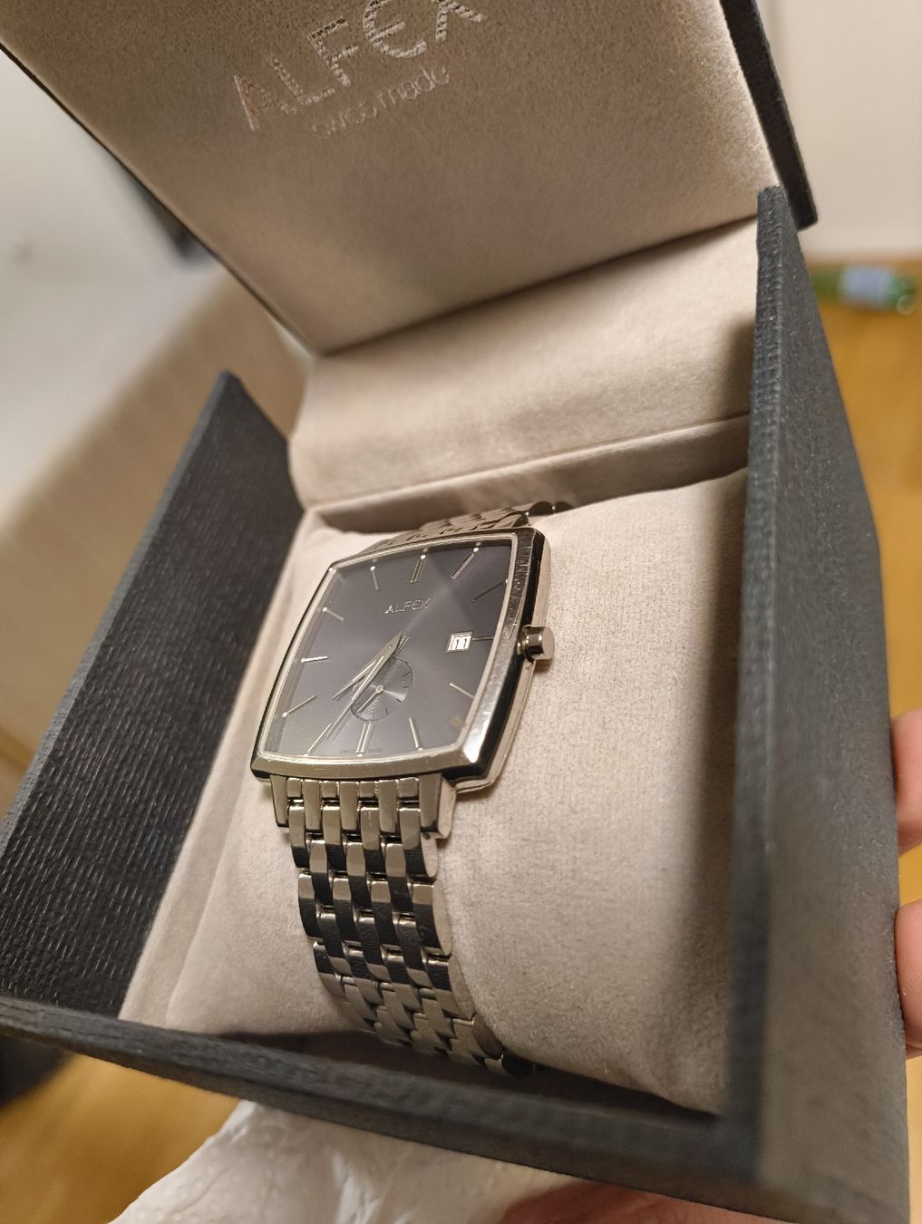 Alfex Uhren: Alfex Swiss Made Uhr Grau – Gebraucht aus Schönenwerd von FJHenao 1