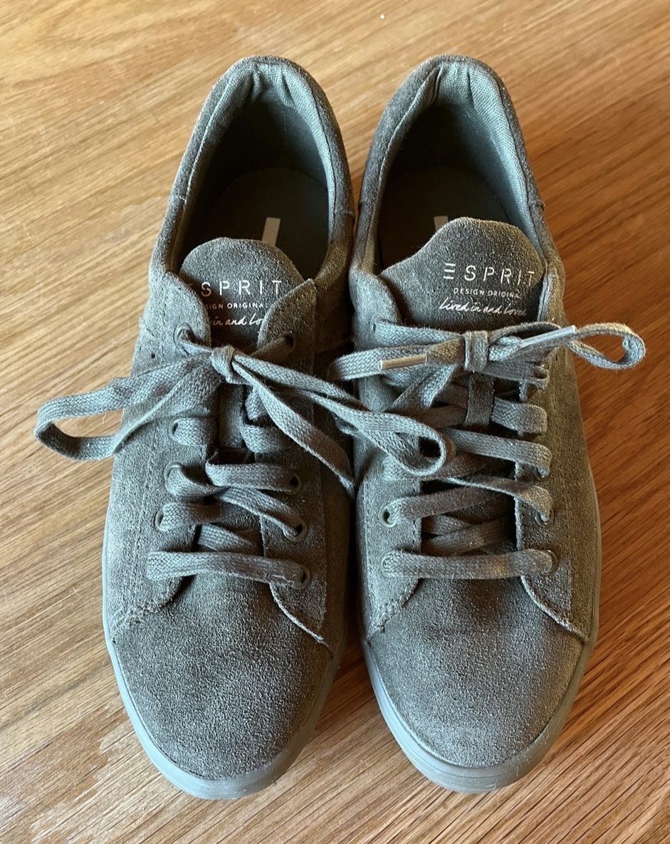 Esprit Scarpe da donna: Baskets Esprit kaki daim pointure 39 – Nuovo (secondo la descrizione) da Saillon venduto da Bleuazul