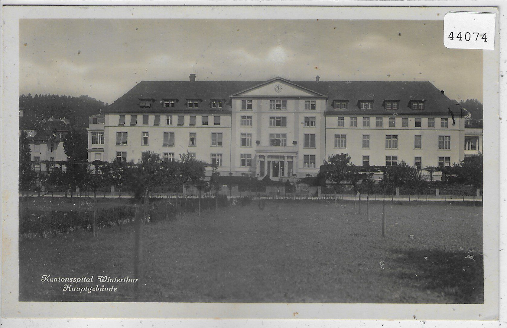 Ansichtskarten: Kantonsspital Winterthur - Hauptgebäude – Gebraucht aus Ettingen von Kartenplanet