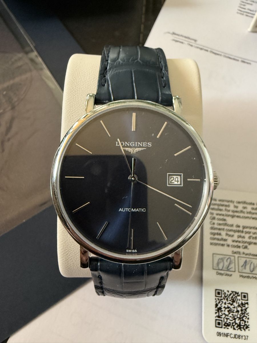Longines Uhren: Longines Elegant Collection 39mm – Neu (gemäss Beschreibung) aus Sachseln von TsuaRi