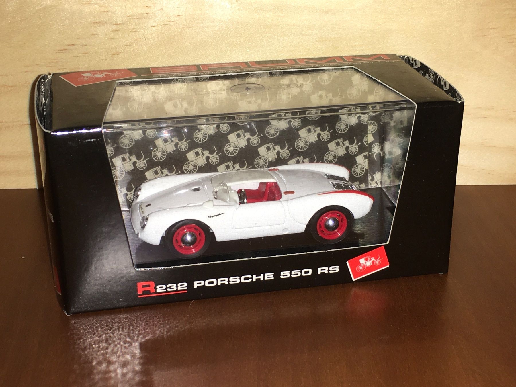 Porsche Modellautos: Porsche 550 RS Stradale 1/43 – Neu (gemäss Beschreibung) aus Wohlen AG von PrivatSammlung