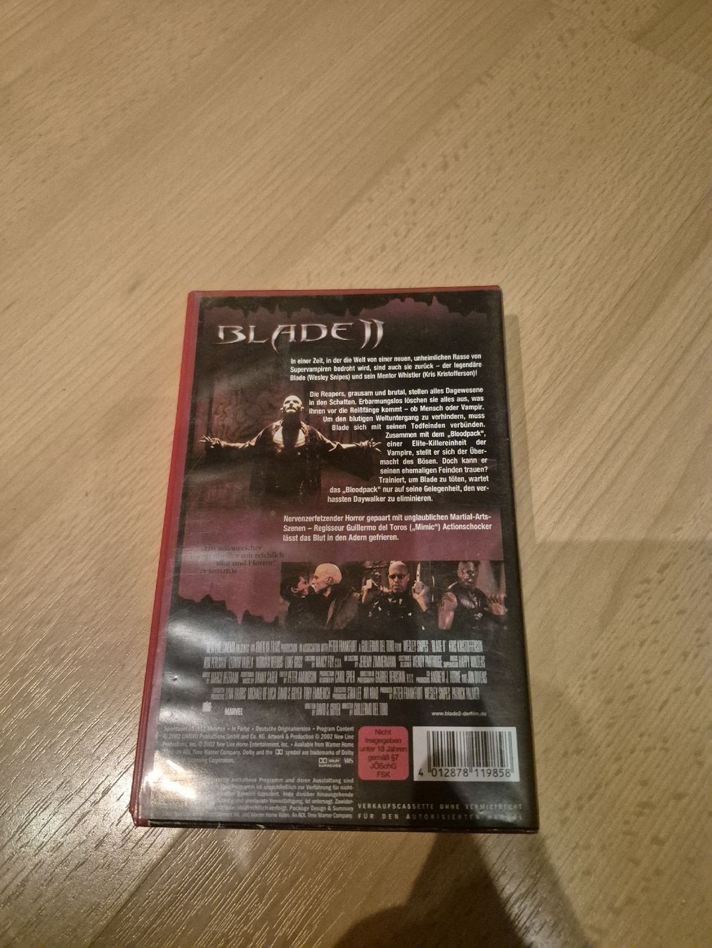 Alle VHS: Blade II VHS  – Gebraucht aus Kirchlindach von Proticle 2