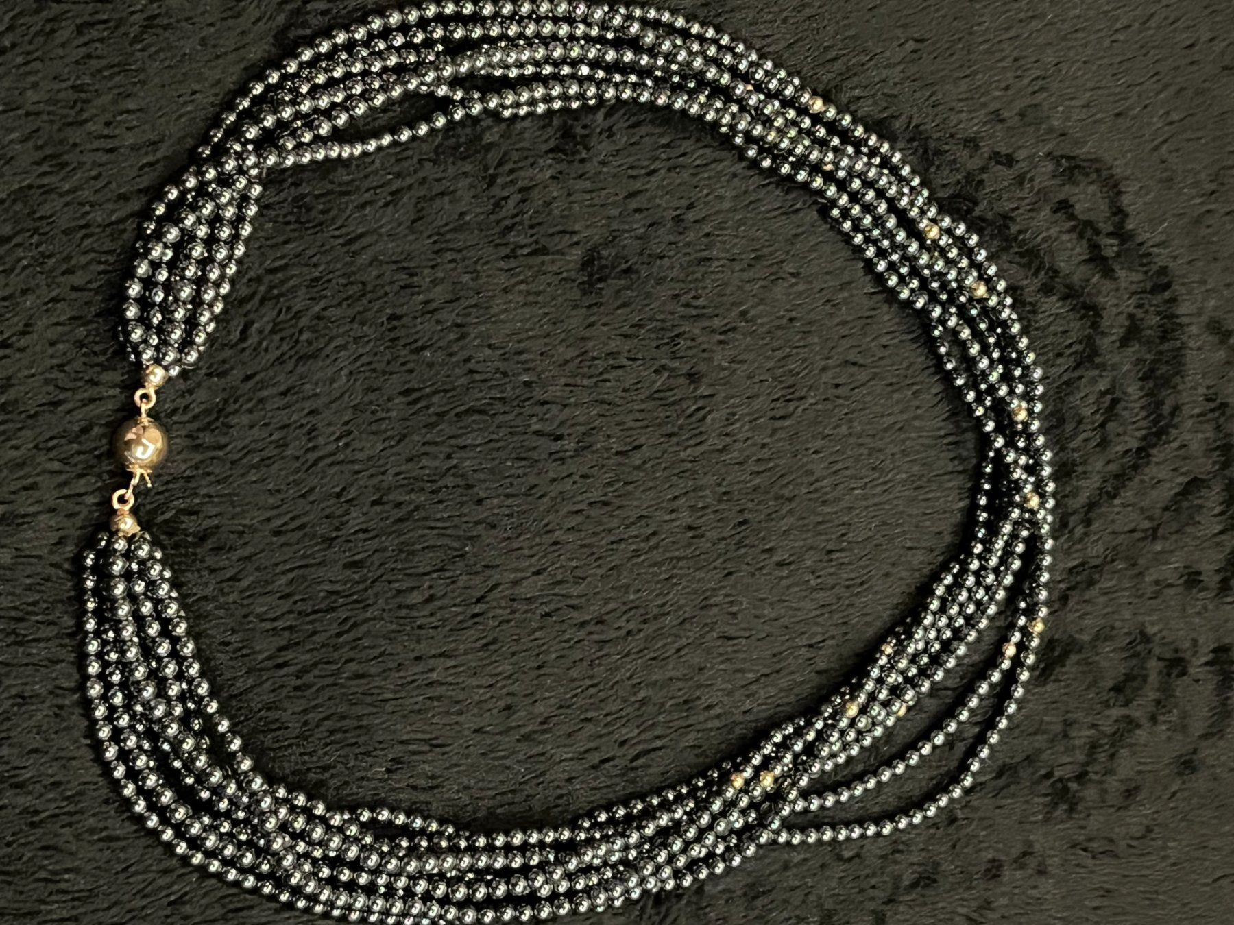 Catenine: Kette Hämatit Gold 585 – Usato da Bettwiesen venduto da wicking27 2