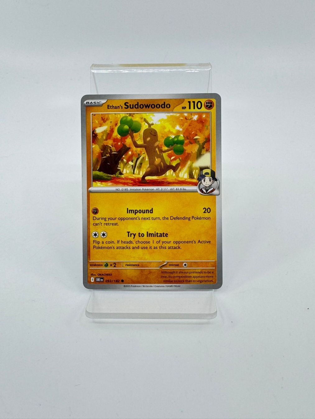 Pokémon Sammelbilder & Trading cards: Pokemon Ethan's Sudowoodo 093/182 – Gebraucht aus Herisau von Pokemon2026