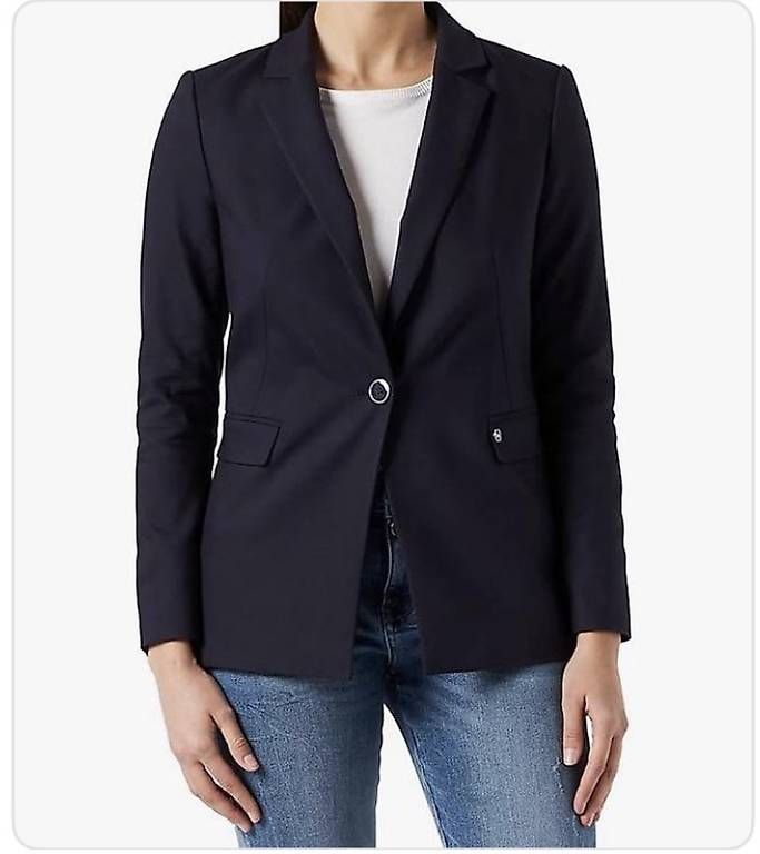 Comma Jacken: Comma Blazer in navy blau Gr. 38 – Gebraucht aus Pfäffikon ZH von man_m78l 1