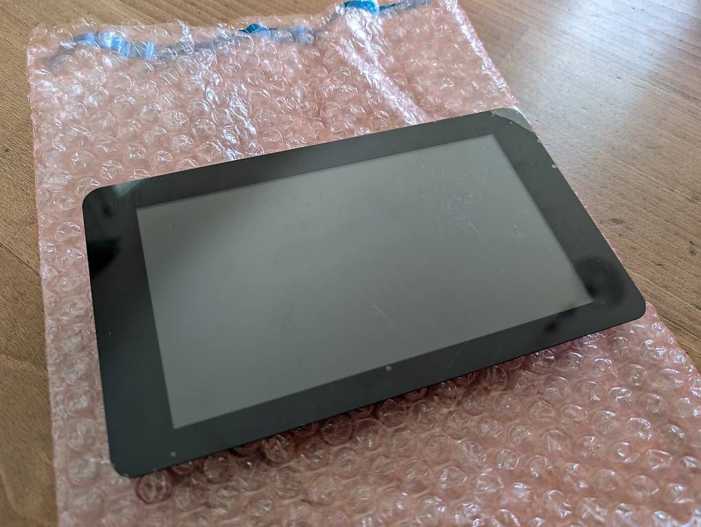Monitor: Offizielles Raspberry Pi3 und Pi4 7" Touch Display – Usato da Pfaffnau venduto da reapcx 1