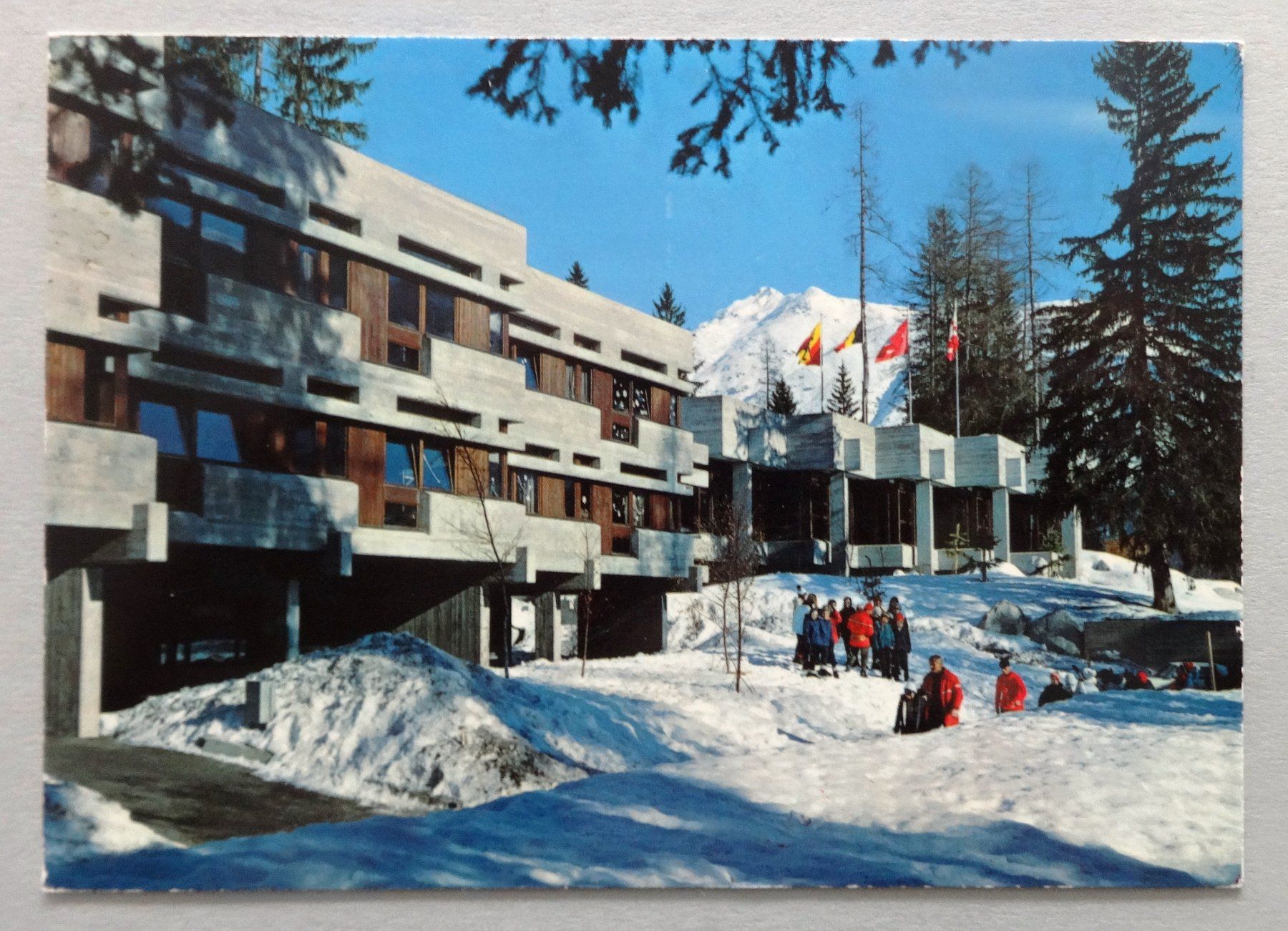 Ansichtskarten: Feriendorf Fiesch – Gebraucht aus Fétigny von Billy2miny