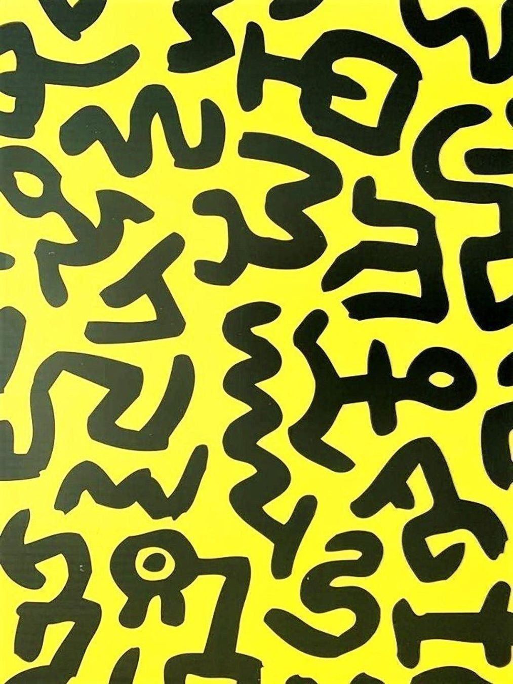 Foto & Immagini: Keith Haring - Seltenes Vintage Poster – Usato da Ponte Tresa venduto da 11GalleriaAlterEgo11 5