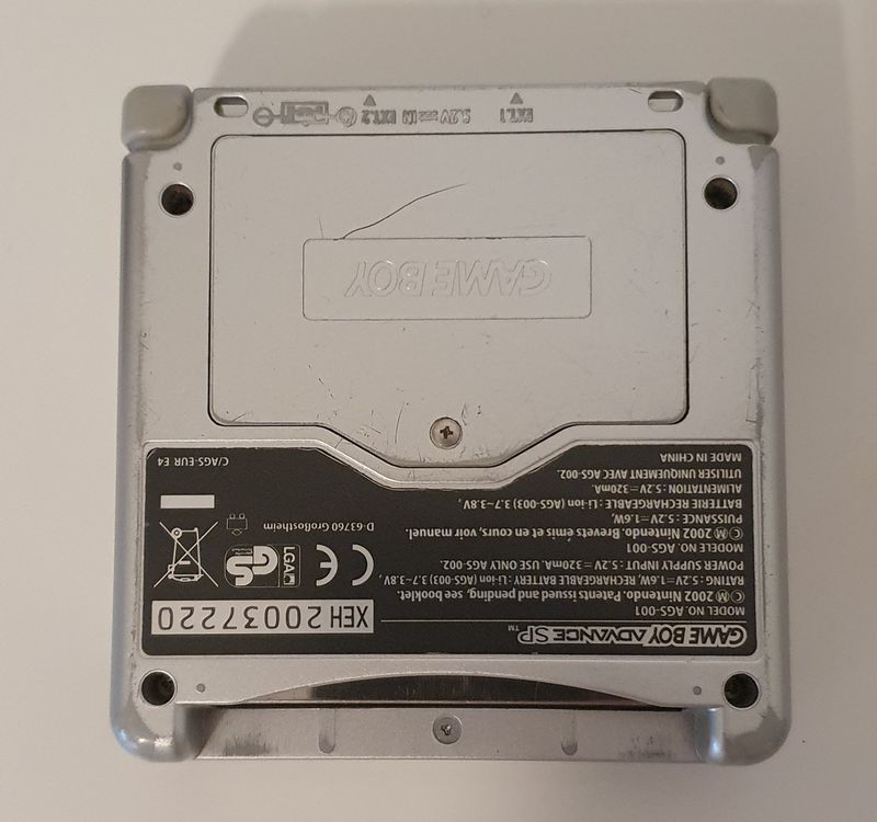 Gameboy Advance SP + Ladegerät Kaufen auf Ricardo