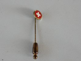 Anstecknadel Schweizer Kreuz Rot Weiss
