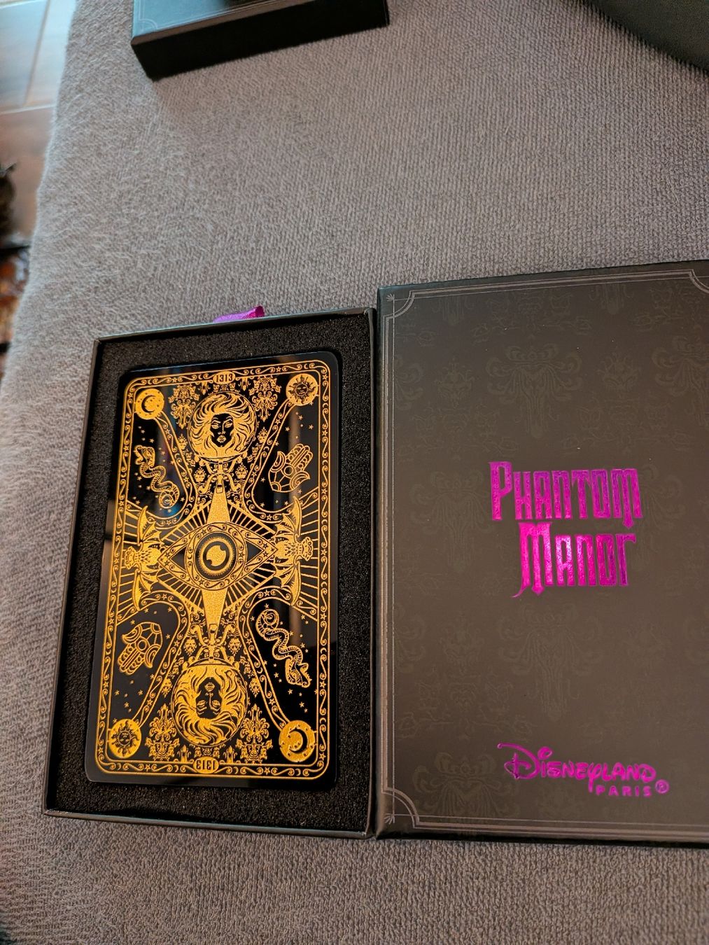 Disney Statuette: Disney carte de tarot Phantom manor – Nuovo e nell'imballaggio originale da Saxon venduto da 2005sylvester 2