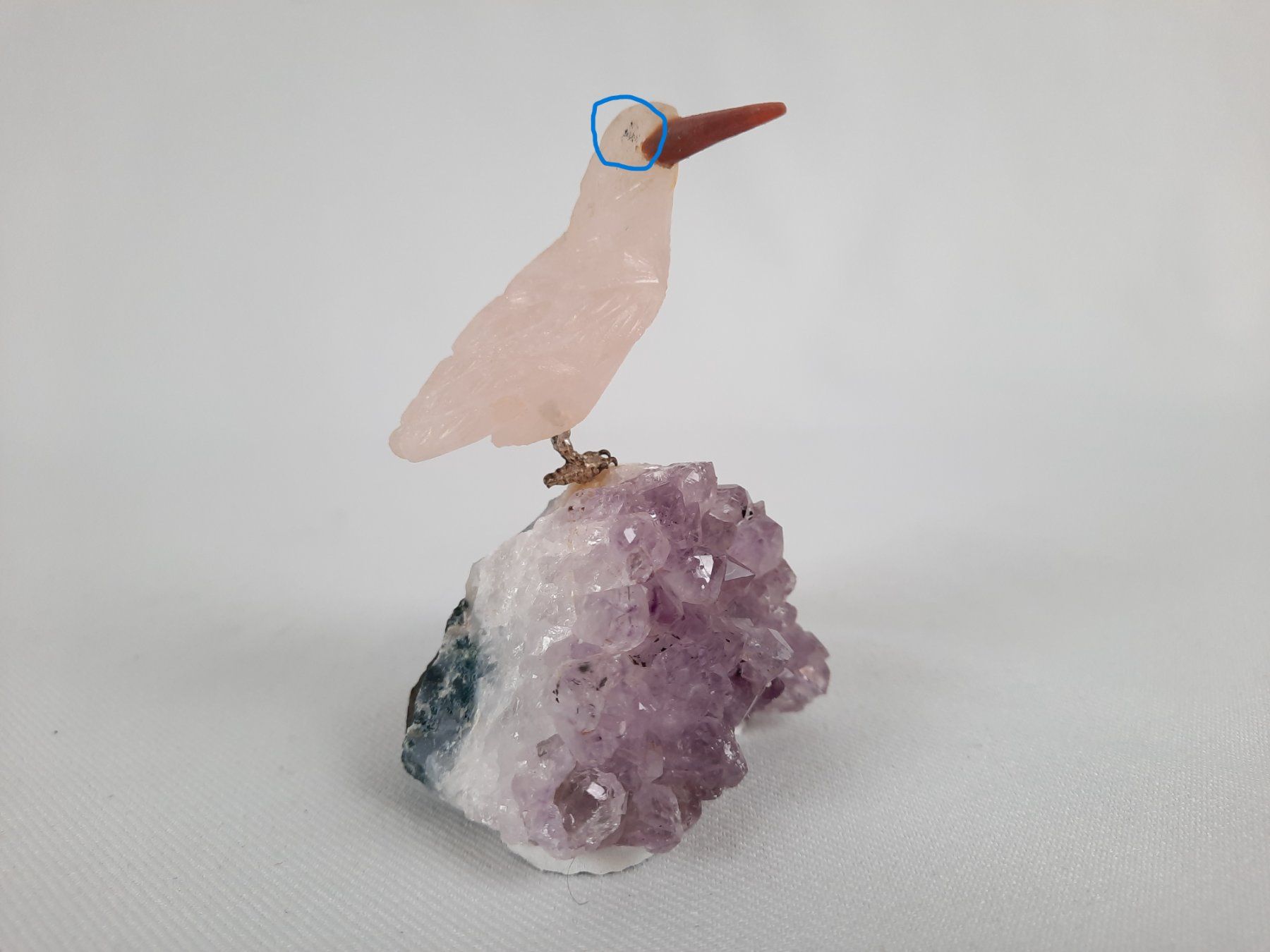 Minéraux & Lithothérapie: 2 Vögel auf Amethyst – D'occasion à Beinwil am See par Restwert_Beinwil 8