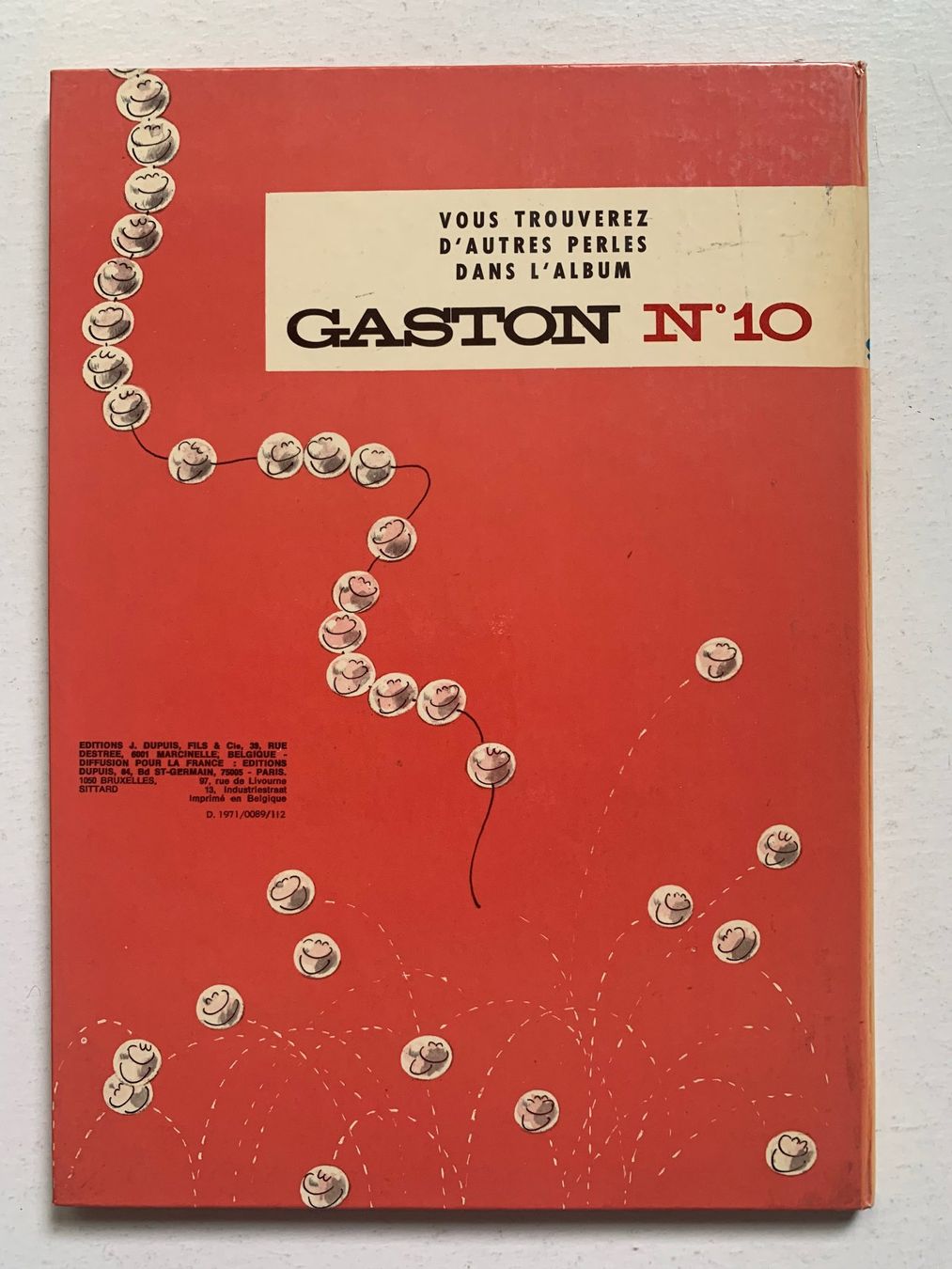 Comics: GASTON No 9 - EO 1971 – Gebraucht aus Vandoeuvres von ngc_9qj2 2