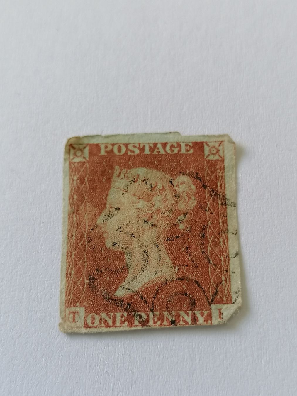 Tutti i francobolli: One Penny red 1841  – Usato da Happerswil venduto da tschergi