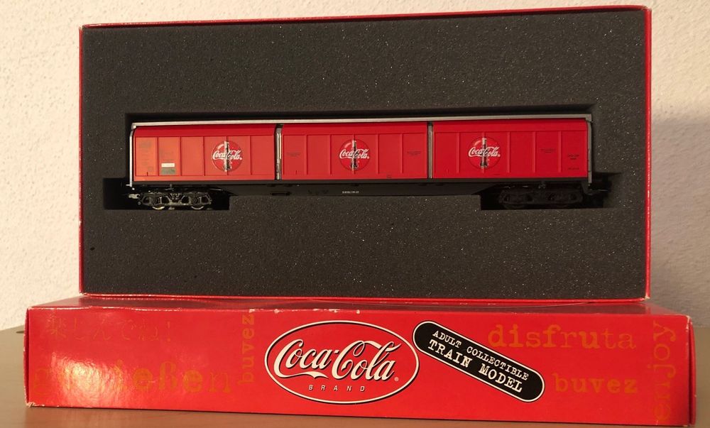 Wagon Lemke H0 1:87 - Coca Cola - Electrotren - Occasion - Analogique