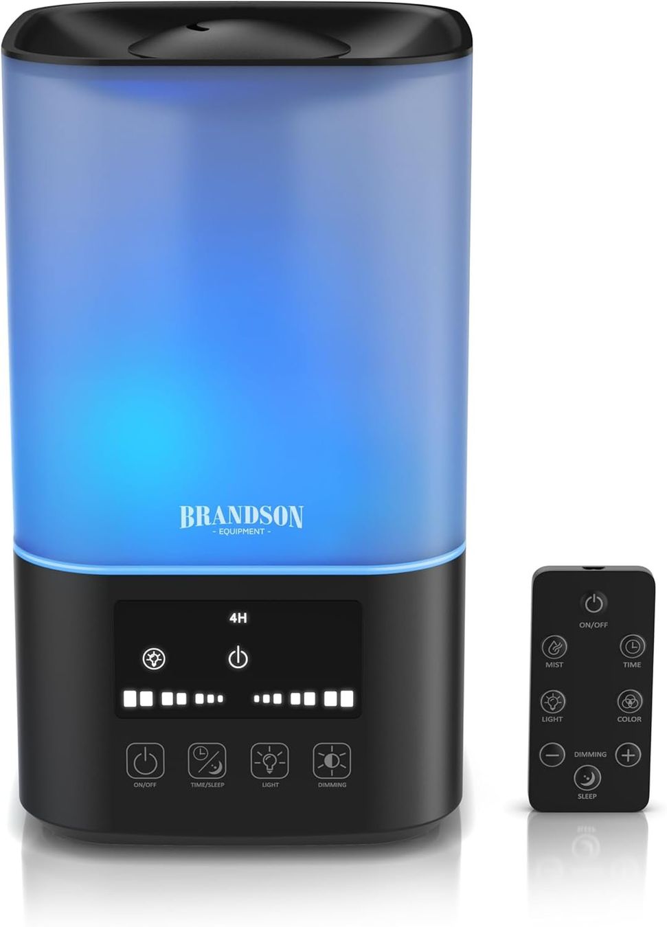 Luftbefeuchter: Luftbefeuchter 2.5L Schwarz Leise RGB Timer – Neu und originalverpackt aus Suhr von SchnapperCH