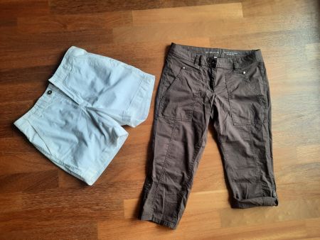 TOM TAILOR  Damen 3/4 Hose + Hose kurz ür Damen